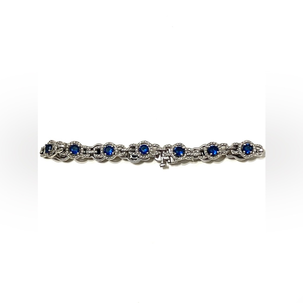 Sterling Silver 925 Tennis Bracelet 7.5”